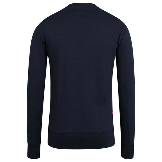 RAPHA Logo sweatshirt - Dark Navy/High-Vis Pink Default Velodrom Barcelona 