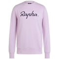 RAPHA Logo Sweatshirt -  FOI Lilac/Dark Grey