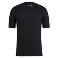 RAPHA Logo T-Shirt - Black/Black Default Velodrom Barcelona 