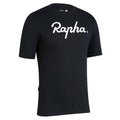 RAPHA Logo Tshirt - BLW Black/White-Velodrom