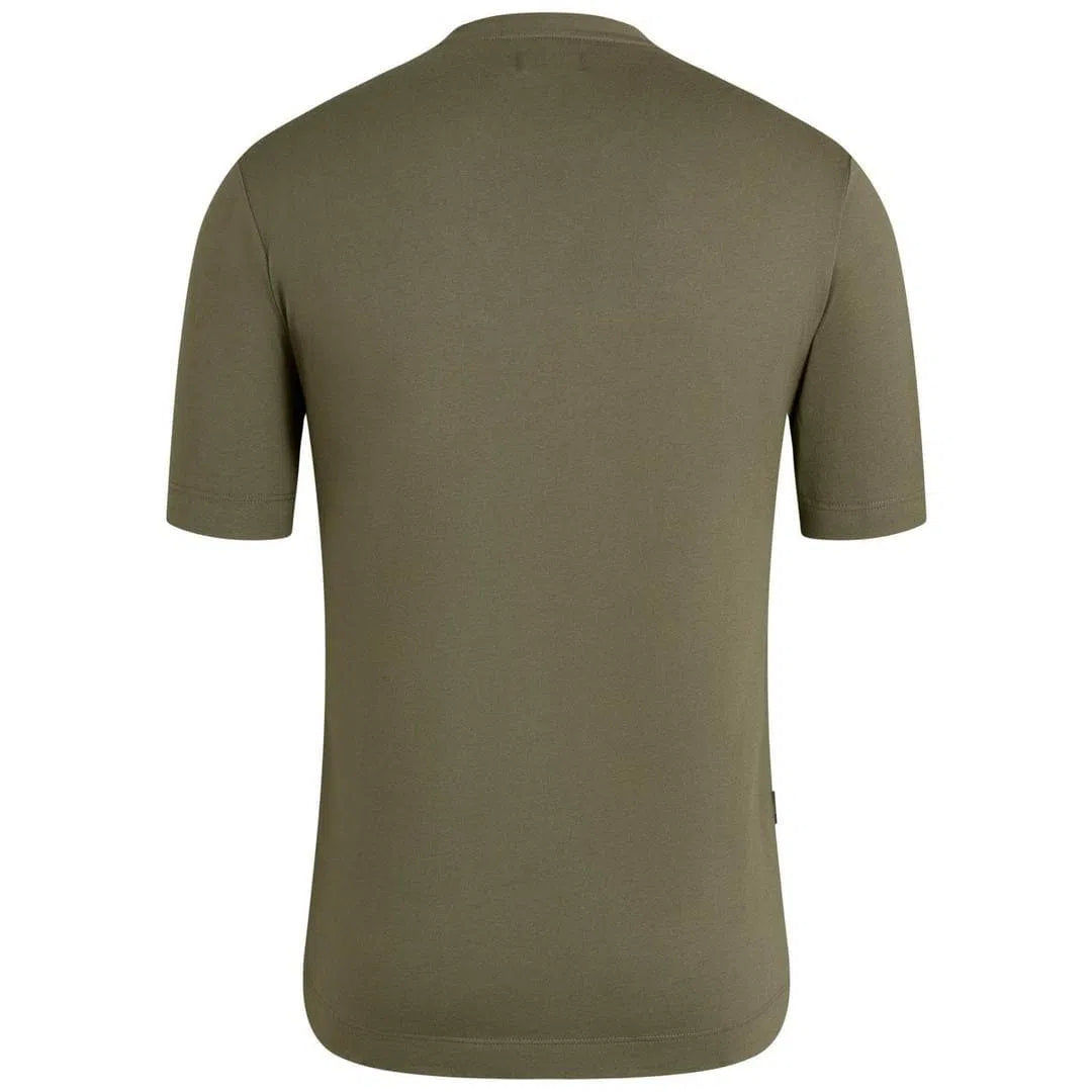 RAPHA Logo T-shirt - Dark Olive/Black Default Velodrom Barcelona 