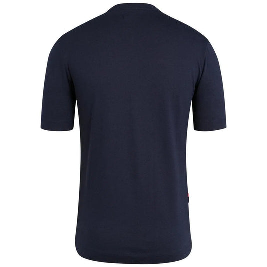 RAPHA Logo T-shirt - Navy/Pink Default Velodrom Barcelona 