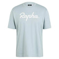 RAPHA Logo Tshirt - LBB Light Blue-Velodrom