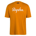 RAPHA Logo Tshirt - TCB Mustard-Velodrom