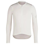 RAPHA Pro Team Long Sleeve Lightweight Jersey - WAS White Allysum/ Silver Grey