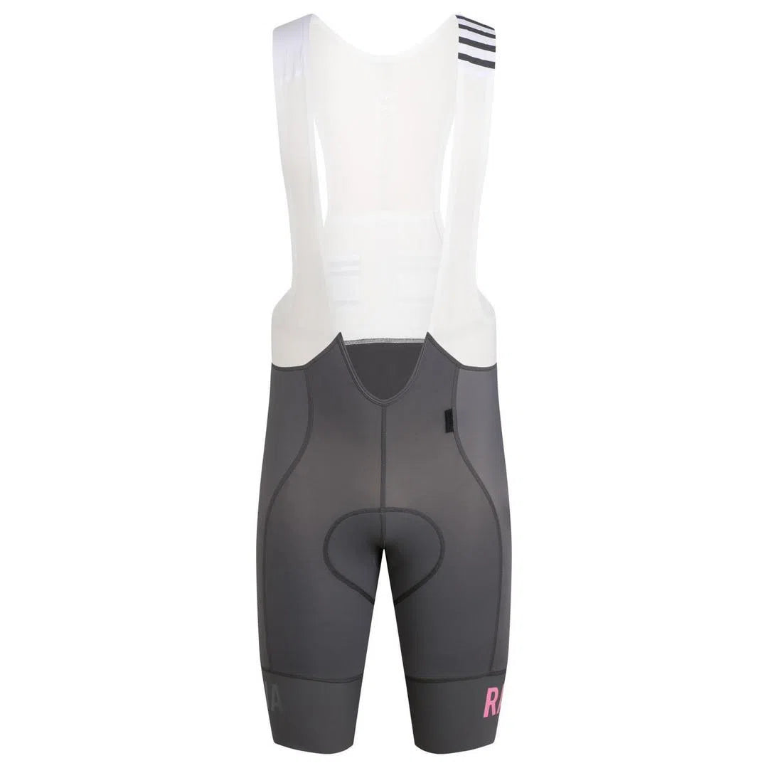 RAPHA Pro Team Bib Shorts II Long - CBN Carbon Grey – Velodrom CC RAPHA Pro Team Bib Shorts II Long - CBN Carbon Grey – Velodrom CC