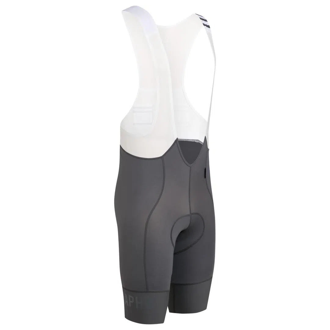 RAPHA Pro Team Bib Shorts II Long - CBN Carbon Grey – Velodrom CC RAPHA Pro Team Bib Shorts II Long - CBN Carbon Grey – Velodrom CC