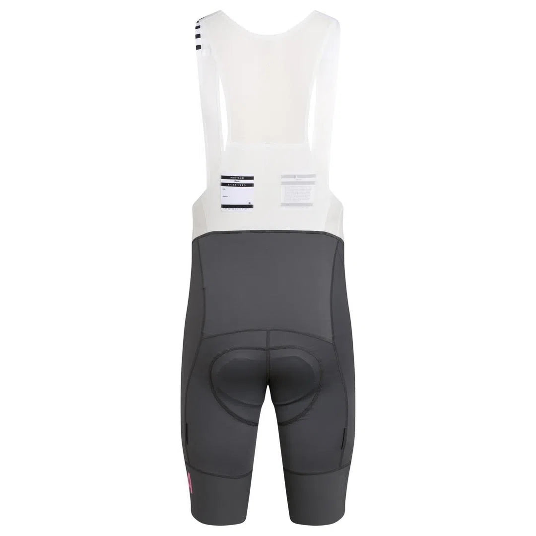 RAPHA Pro Team Bib Shorts II Long CBN Carbon Grey Velodrom CC
