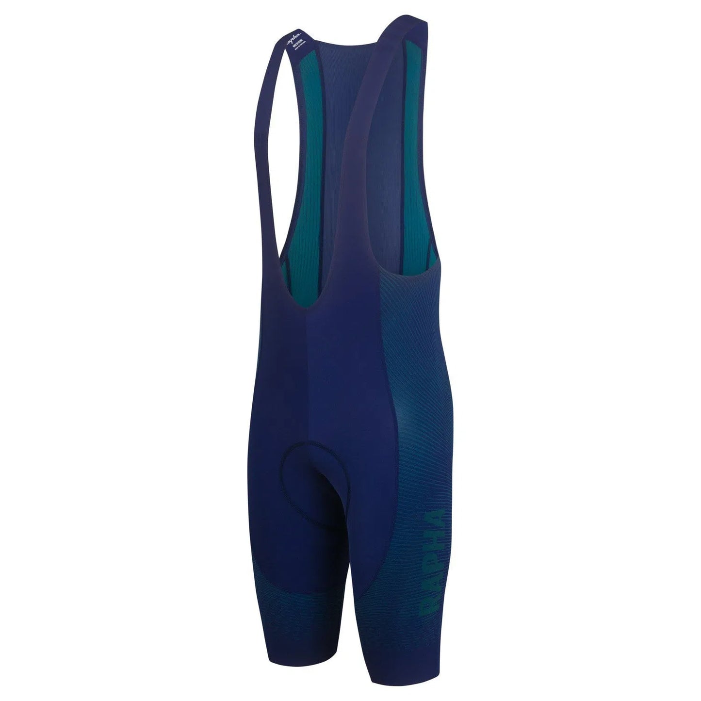 RAPHA Pro Team Bib Shorts PowerWeave - MUG Navy/Green-Velodrom