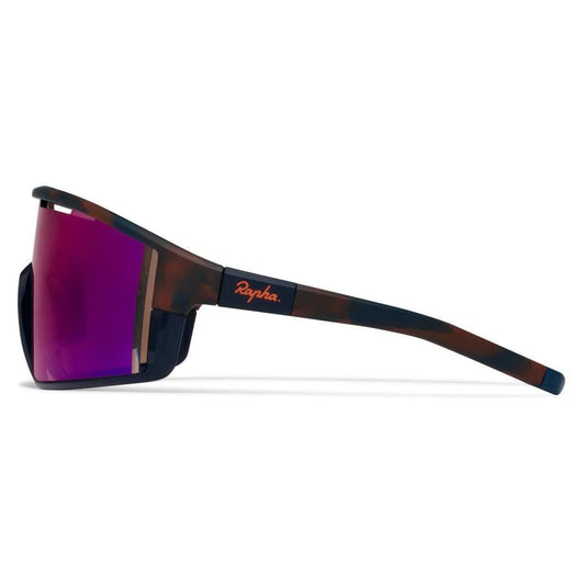 RAPHA Pro Team Full Frame Glasses - APB Purple/Navy Blue Lens-Velodrom