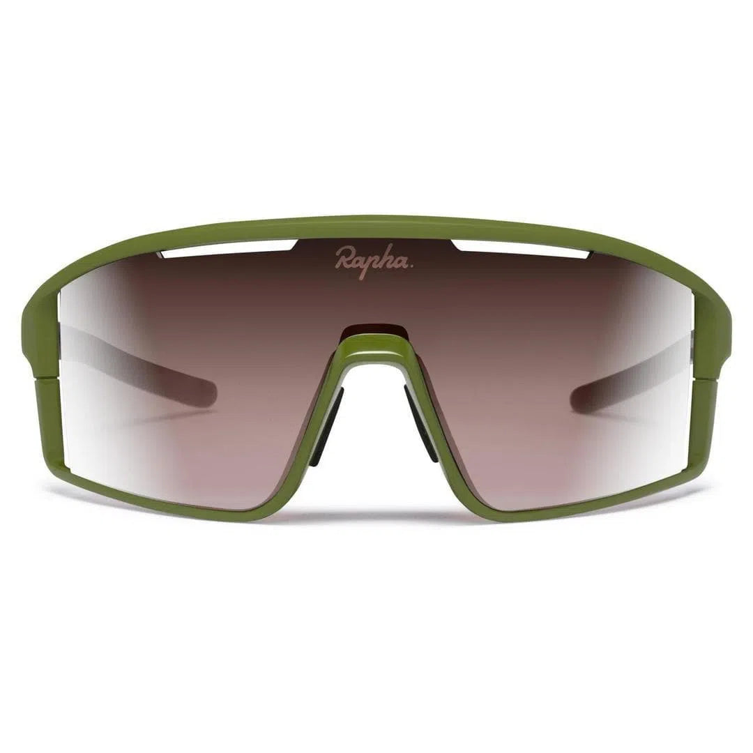 RAPHA Pro Team Full Frame Glasses - MMC Green/Light Grey-Velodrom