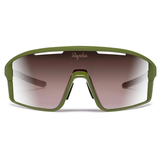 RAPHA Pro Team Full Frame Glasses - MMC Green/Light Grey-Velodrom
