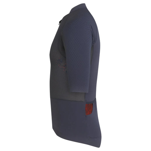 RAPHA Pro Team Gravel Jersey - IPP Dark Grey/Dark Orange-Velodrom