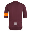 RAPHA Pro Team Jersey - WVO Wine/Bright Orange-Velodrom
