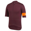 RAPHA Pro Team Jersey - WVO Wine/Bright Orange-Velodrom