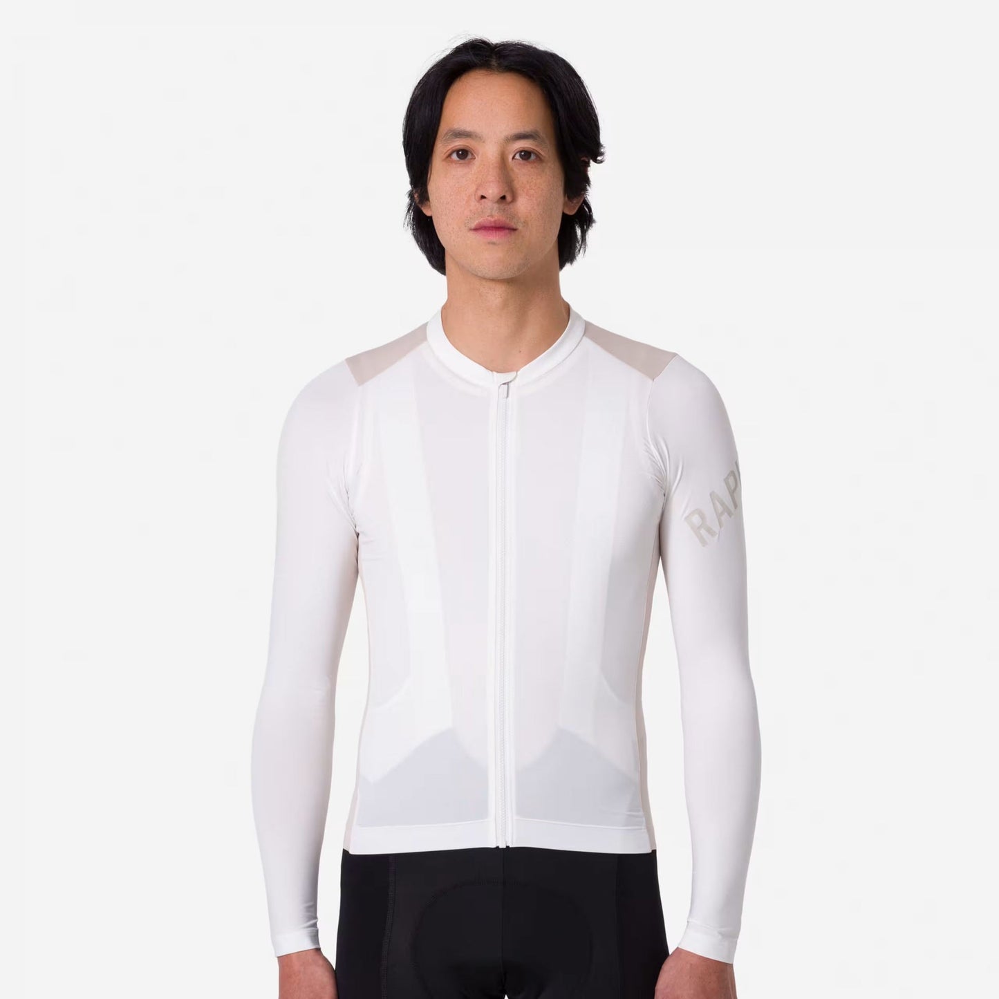 RAPHA Pro Team Long Sleeve Lightweight Jersey - WAS White Allysum/ Silver Grey