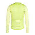 RAPHA Pro Team Long Sleeve Lightweight Jersey - LWL Lime Green/Bright Lime