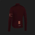 RAPHA Pro Team Long Sleeve Thermal Jersey AW2023 - BFS Dark Red-Velodrom