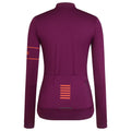 RAPHA Pro Team Long Sleeve Women Jersey - PBO Dark Purple/Orange-Velodrom