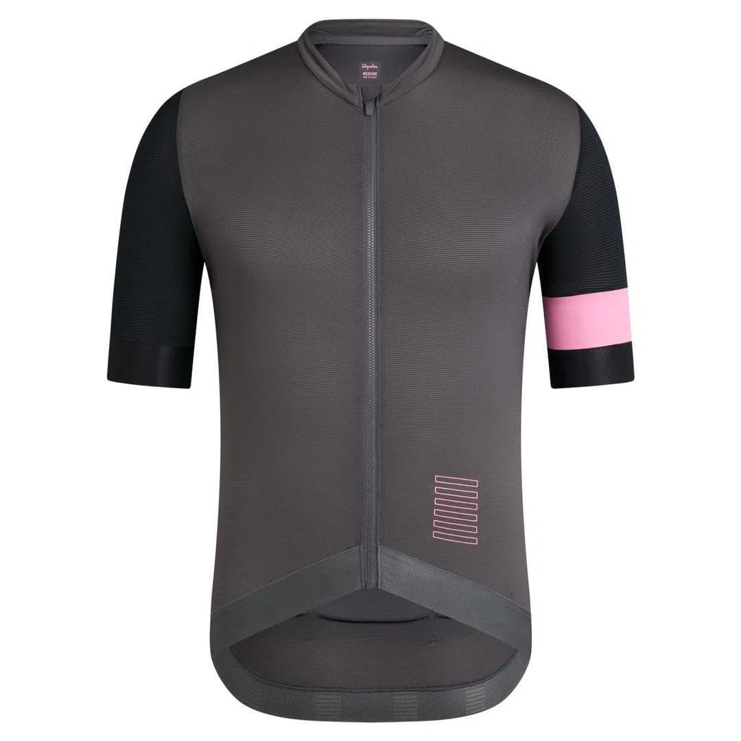 RAPHA Pro Team Training Jersey - PAM Carbon Grey Pink | Velodrom