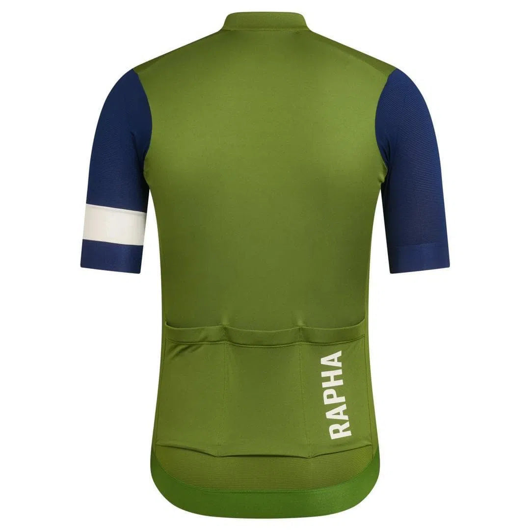 RAPHA Pro Team Training Jersey - TLM Green/Navy – Velodrom CC RAPHA Pro Team Training Jersey - TLM Green/Navy – Velodrom CC