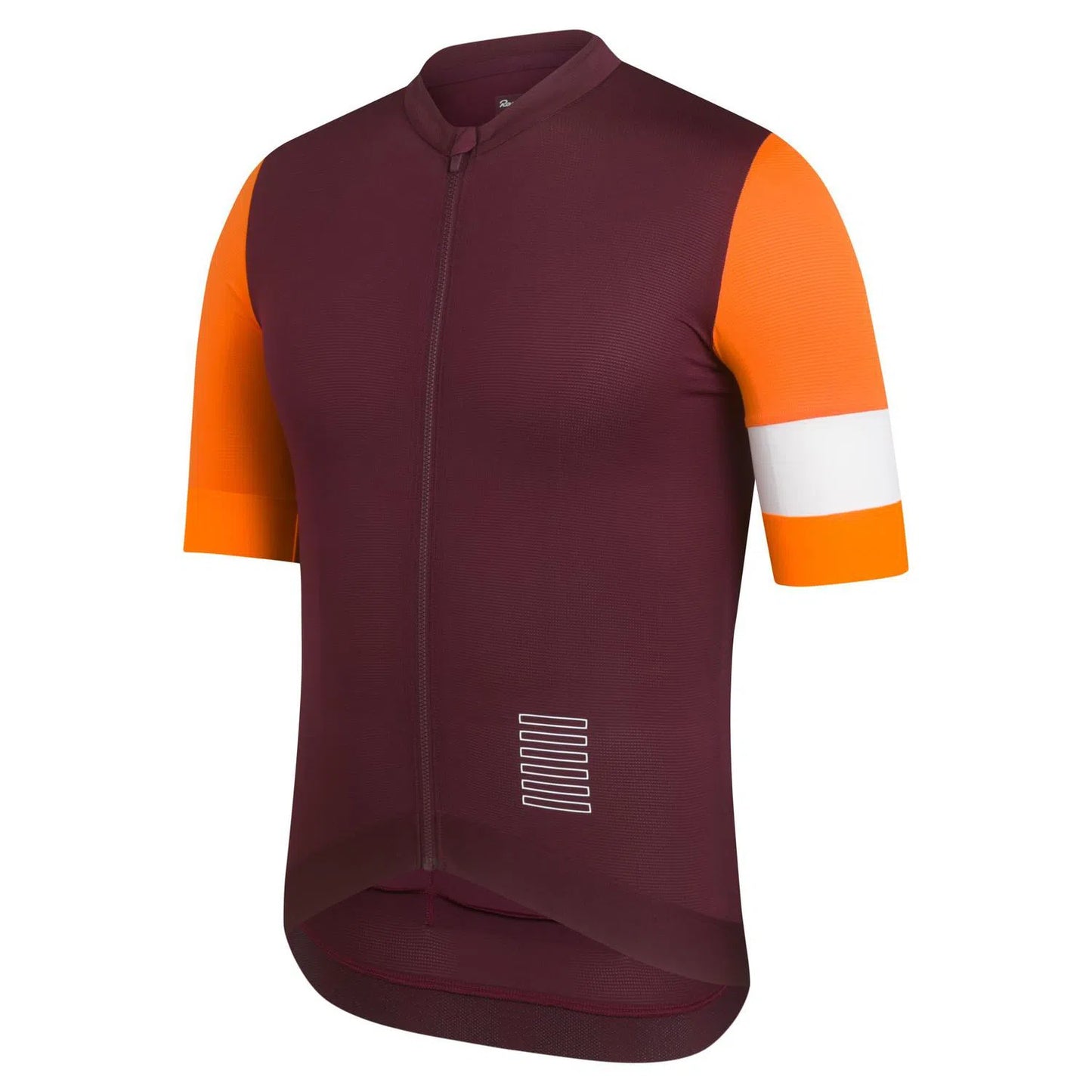 RAPHA Pro Team Training Jersey - WVO Wine/Bright Orange-Velodrom