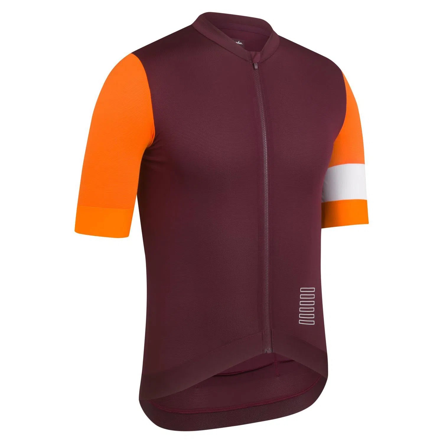 RAPHA Pro Team Training Jersey - WVO Wine/Bright Orange-Velodrom