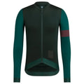 Rapha Pro Team Training Long Sleeve Jersey Dark Green Default Velodrom Barcelona 