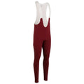 RAPHA Pro Team Winter Bib Tights - BUB Burgundy/Off White-Velodrom