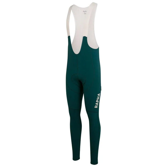 RAPHA Pro Team Winter Bib Tights - SMB Teal/Off-White-Velodrom
