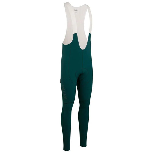 RAPHA Pro Team Winter Bib Tights - SMB Teal/Off-White-Velodrom