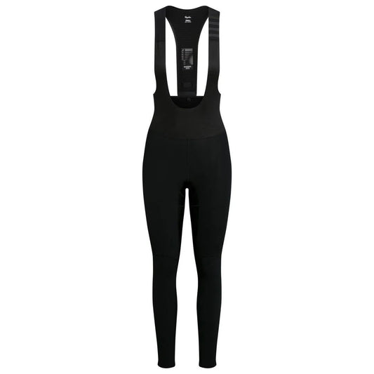 RAPHA Pro Team Winter Women Bib Tights - Black-Velodrom