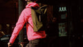 RAPHA Roll Top Backpack - Dark Green-Velodrom