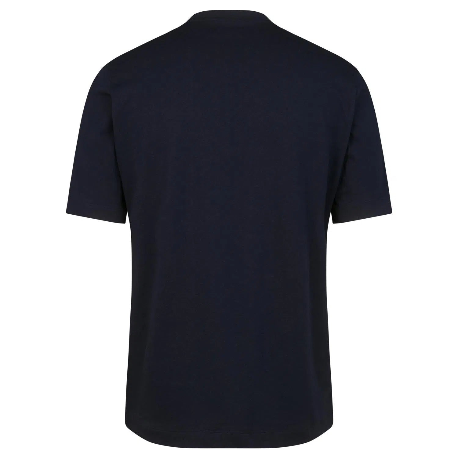 RAPHA Small Logo Tshirt AW2023 - DNP Dark Navy/High-Vis Pink-Velodrom