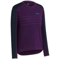 RAPHA WOMEN EXPLORE LONG SLEEVE PULLOVER - Dark Purple Default Velodrom Barcelona 