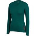 RAPHA Women Merino Base Layer Long Sleeve - Green Default Velodrom Barcelona 