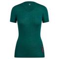 RAPHA Women Merino Base Layer short sleeve - Green Default Velodrom Barcelona 