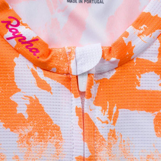 RAPHA X AMANI Pro Team Training Jersey - MUL/Orange-Velodrom