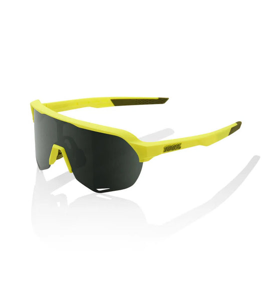RIDE 100% Eyewear S2 - Soft Tact Banana/Grey Green Lens-Eyewear-17545862