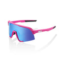 RIDE 100% Eyewear S3 - Pink Hiper Blue Multilayer Mirror Lens-Eyewear-39762566