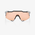 RIDE 100% Eyewear S3 Soft Tact Stone Grey Hiper Coral Lens Default 100% 