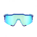 RIDE 100% Eyewear Speedcraft - Matte Matallic Into the Fade Blue Topaz Multilayer Mirror Lent-Eyewear-54901382