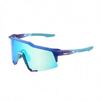RIDE 100% Eyewear Speedcraft - Matte Matallic Into the Fade Blue Topaz Multilayer Mirror Lent-Eyewear-54901382