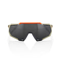 RIDE 100% Eyewear Speedtrap Soft Tact Quicksand - Smoke Lens-Eyewear-62282118