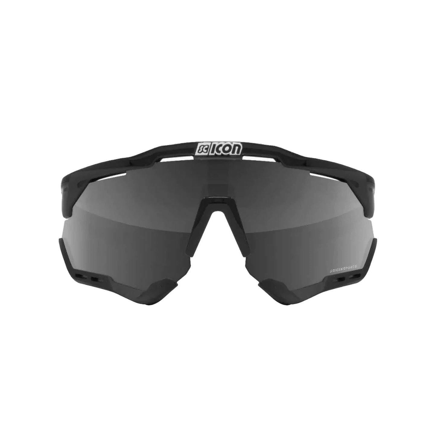SCICON Aeroshade XL Eyewear - Black/Black Fender/Multimirror Silver-Eyewear-8023848087929