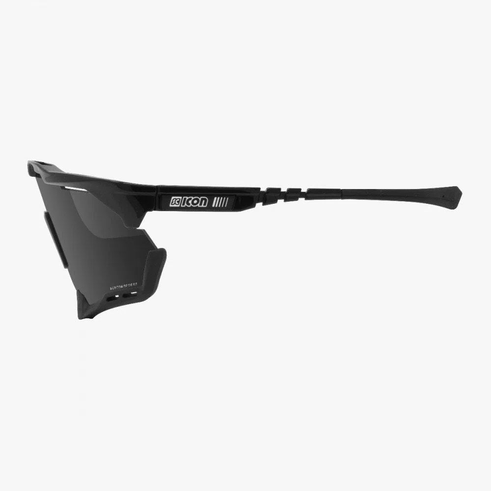 SCICON Aeroshade XL Eyewear - Black/Black Fender/Multimirror Silver-Eyewear-8023848087929