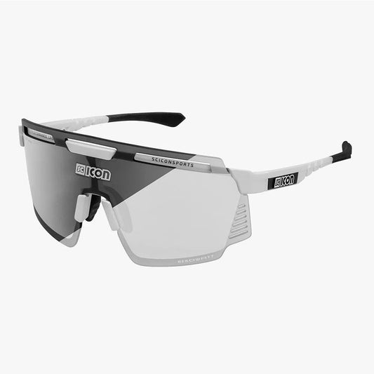 SCICON AEROWATT WHITE GLOSS Sunglasses - PHOTOCHROMIC LENS