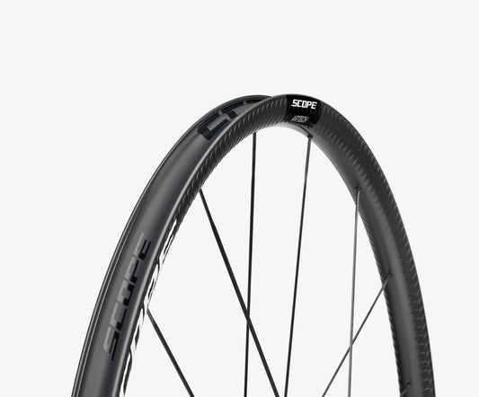 SCOPE Artech 2.A Carbon All-Road Wheelset - White Decals