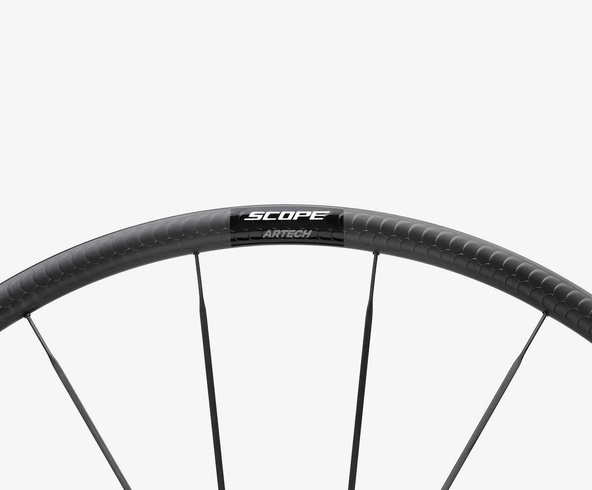 SCOPE Artech 2.A Carbon All-Road Wheelset - White Decals