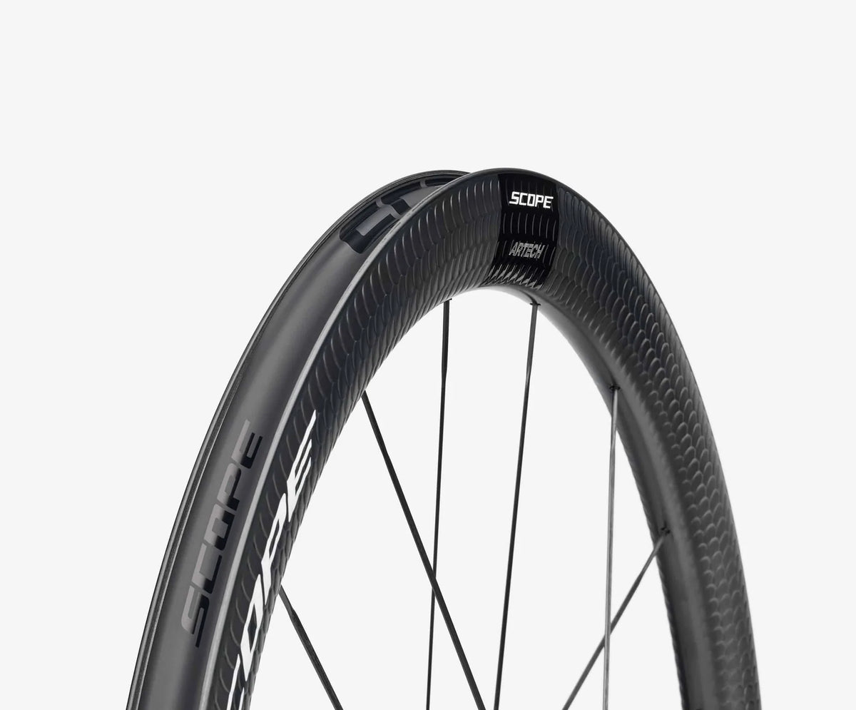 SCOPE Artech 4.A Carbon All-Road Wheelset - White Decals